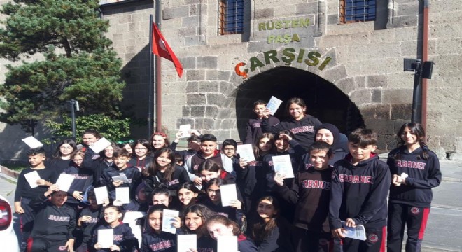 Çarşı Pazar Projesiyle Erzurum'u tanıyorlar